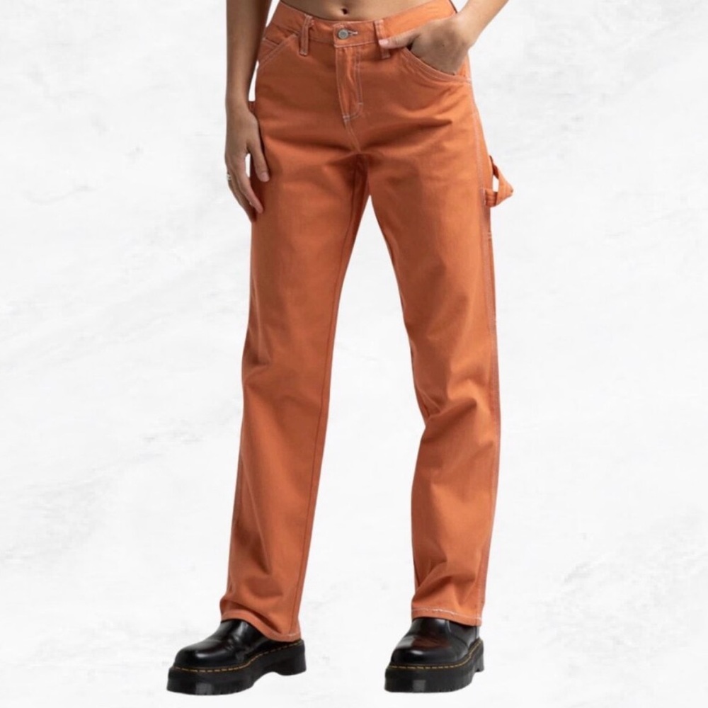 Dickies Carpenter Pants size 29 sherbert orange